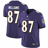 Nike Baltimore Ravens #87 Maxx Williams Purple Team Color NFL Vapor Untouchable Limited Jersey,baseball caps,new era cap wholesale,wholesale hats
